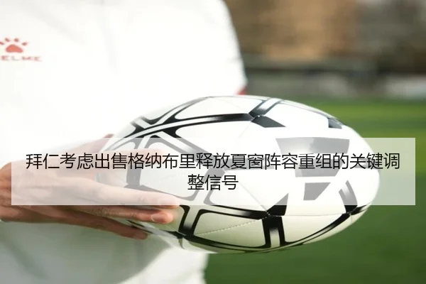 拜仁考虑出售格纳布里释放夏窗阵容重组的关键调整信号